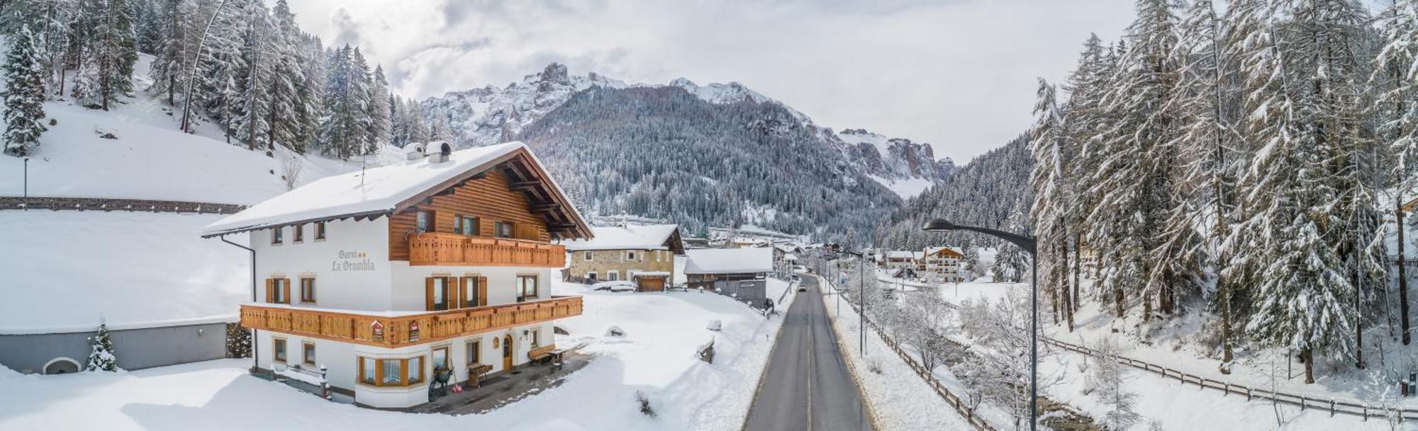 Garni La Grambla Otel Selva di Val Gardena Dış mekan fotoğraf