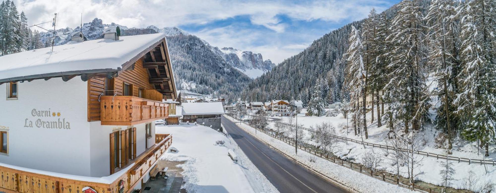Garni La Grambla Otel Selva di Val Gardena Dış mekan fotoğraf
