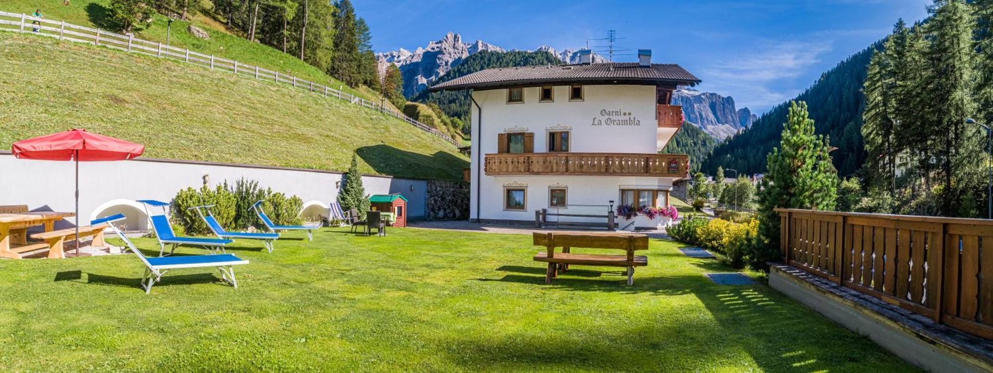 Garni La Grambla Otel Selva di Val Gardena Dış mekan fotoğraf