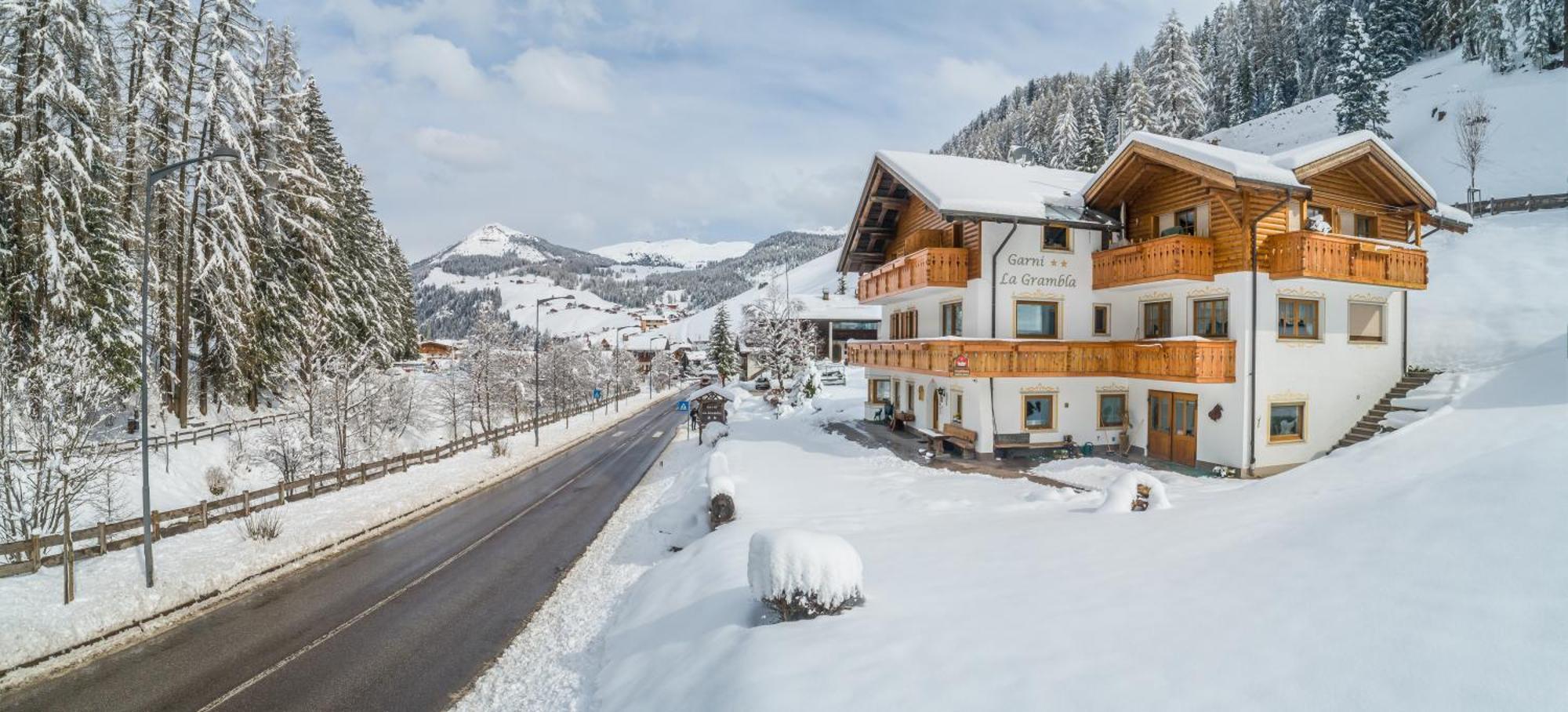 Garni La Grambla Otel Selva di Val Gardena Dış mekan fotoğraf