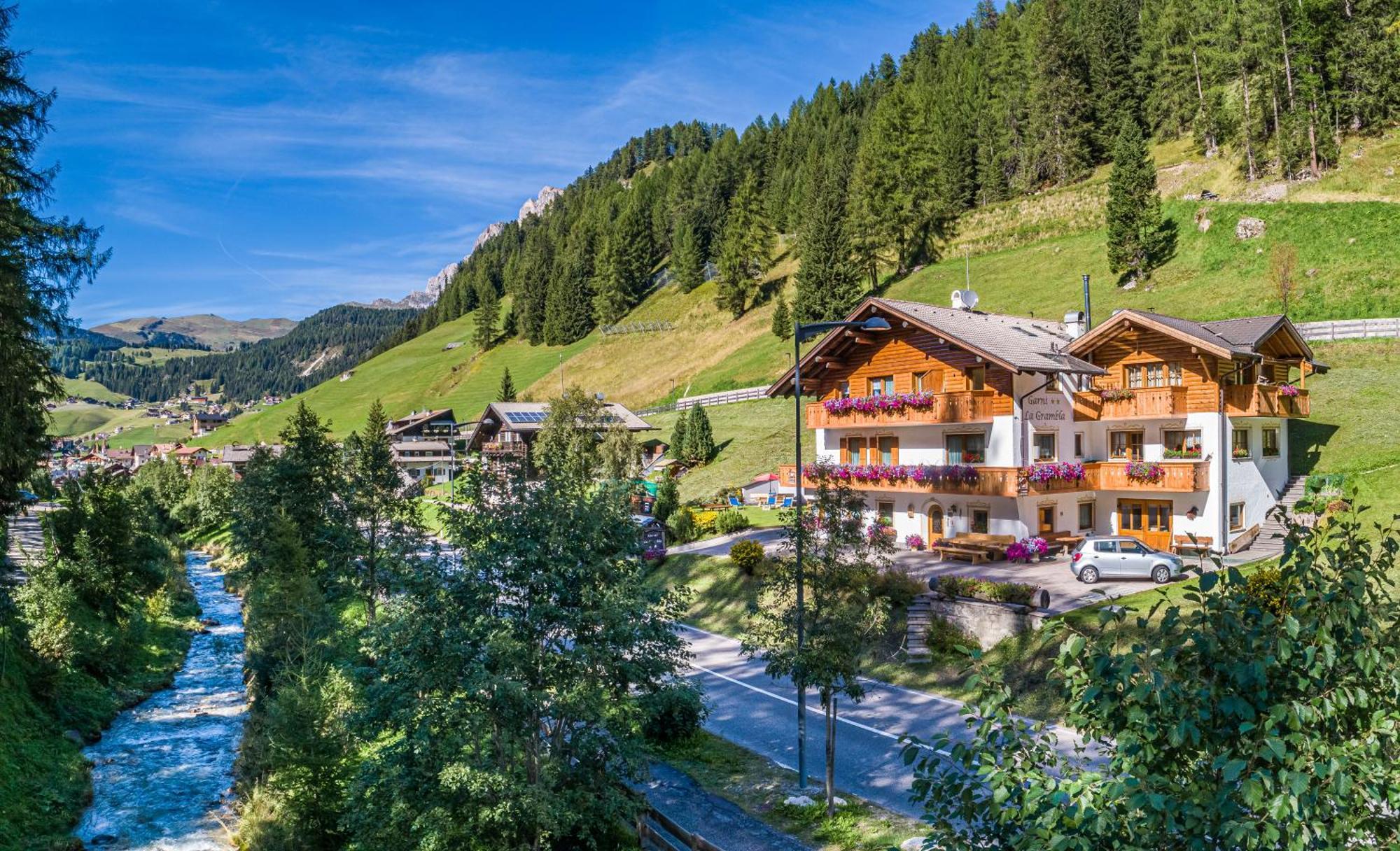 Garni La Grambla Otel Selva di Val Gardena Dış mekan fotoğraf