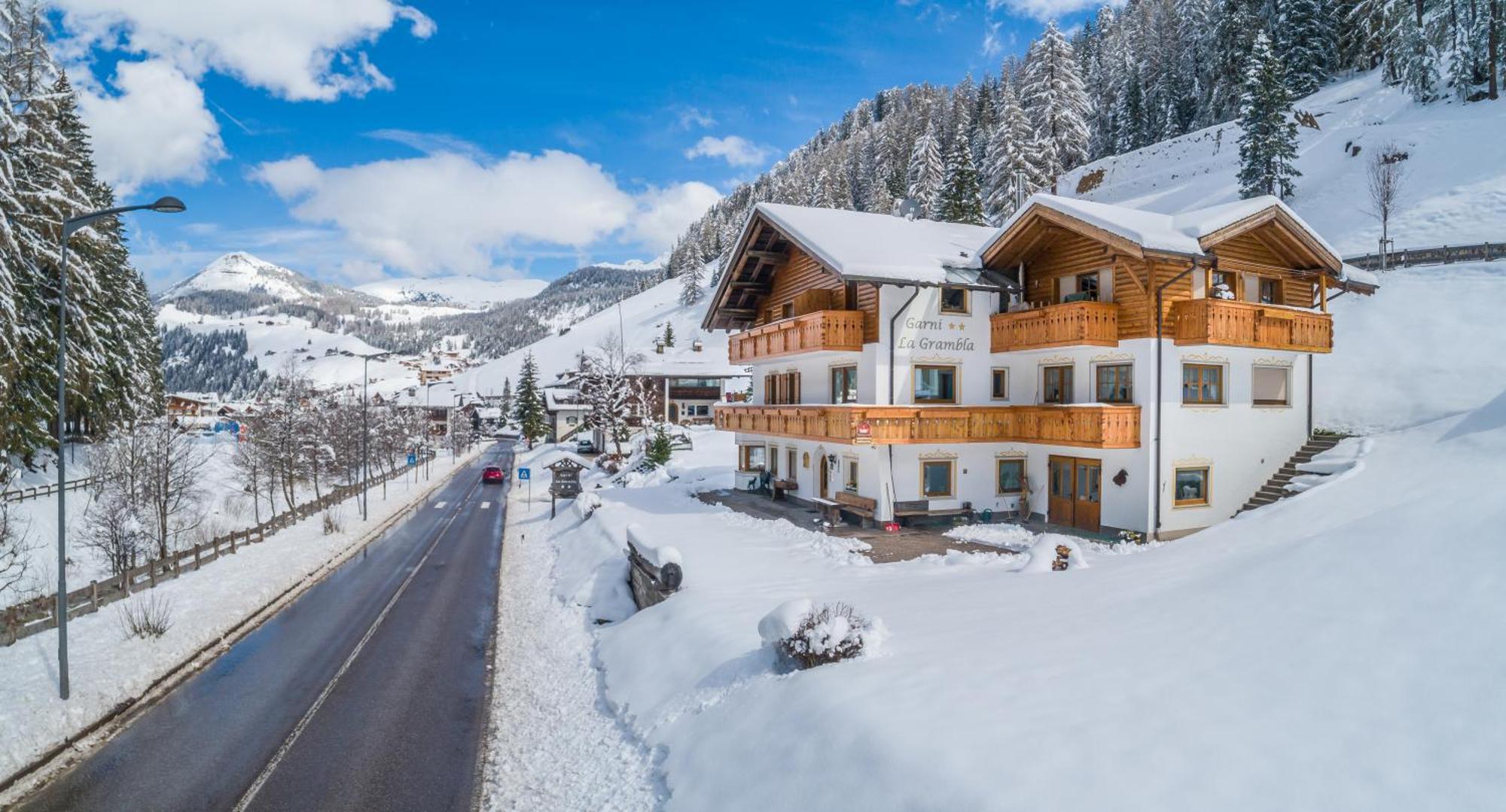 Garni La Grambla Otel Selva di Val Gardena Dış mekan fotoğraf